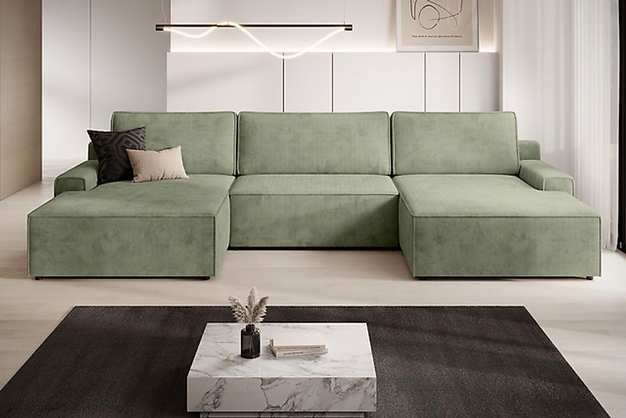 TRENDMANUFAKTUR Wohnlandschaft »Challenge, Schlafsofa mit Bettkasten, Couch günstig online kaufen