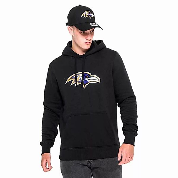 New Era Nfl Team Logo Baltimore Ravens Kapuzenpullover XS Black günstig online kaufen