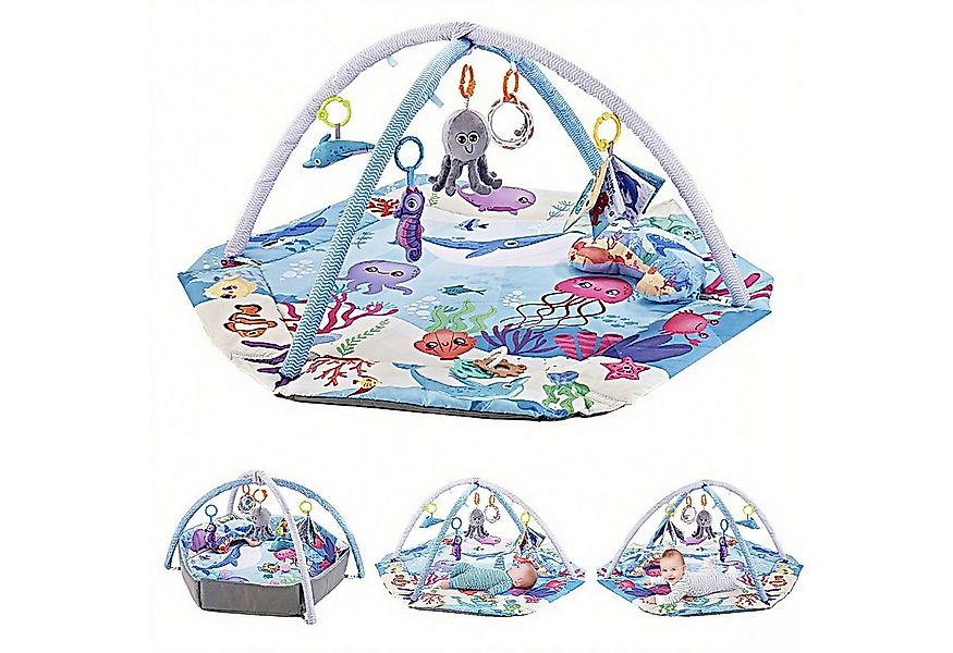 HEYHIPPO Spielmatte Baby Spielmatte Zaun Fitness Krabbeldecke Spielecke 110 günstig online kaufen