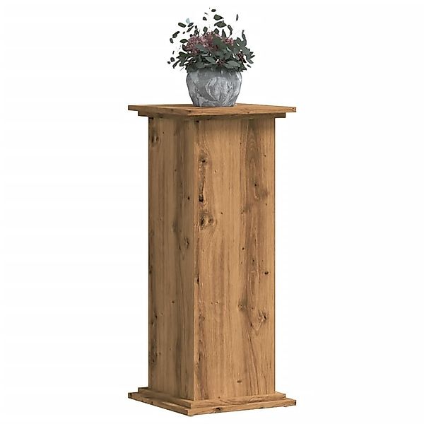 vidaXL Blumenständer Pflanzenständer Artisan-Eiche 33x33x80 cm günstig online kaufen