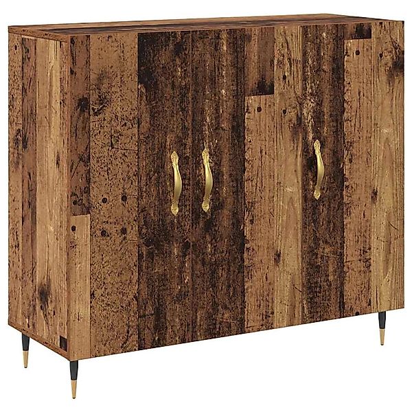 vidaXL Sideboard Braun 90 x 34 x 80 cm Holzwerkstoff 879579 günstig online kaufen