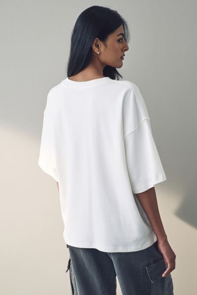 Next T-Shirt Relaxed Fit Rundhals-T-Shirt (3-tlg) günstig online kaufen