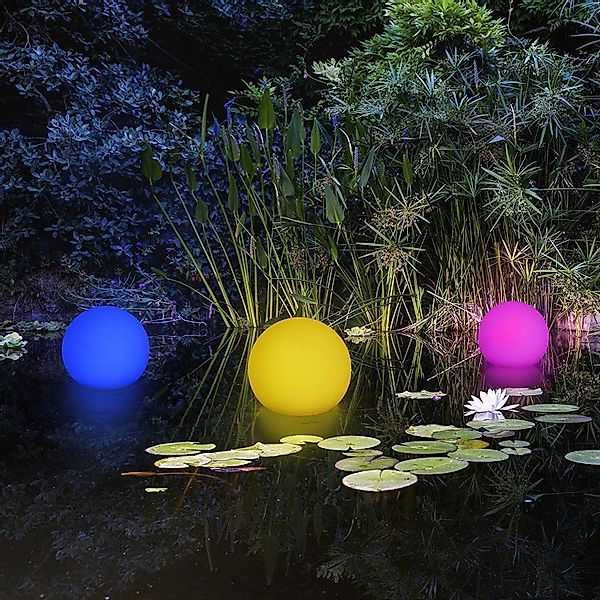 BONETTI LED Kugelleuchte LED Solar Gartenkugel günstig online kaufen