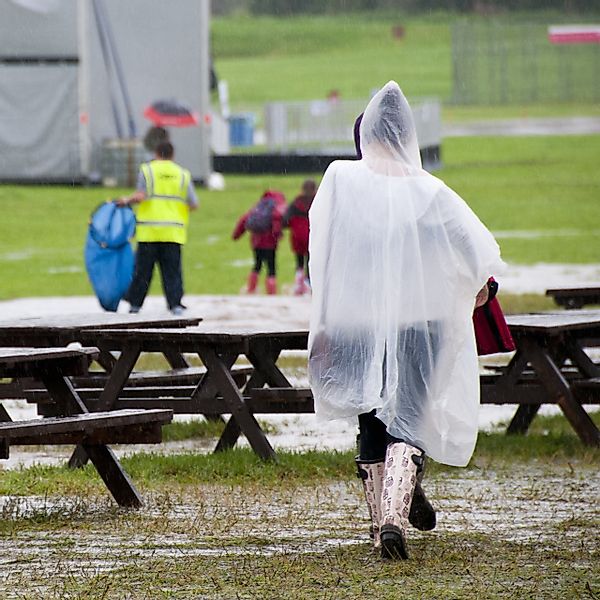 relaxdays Regenponcho Einweg Regenponcho 20er Set günstig online kaufen