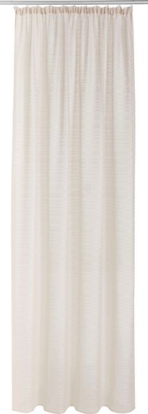 Bruno Banani Gardine "Linus" Kräuselband 1 Stk. tlg. 1 Schal, eingewebte Qu günstig online kaufen