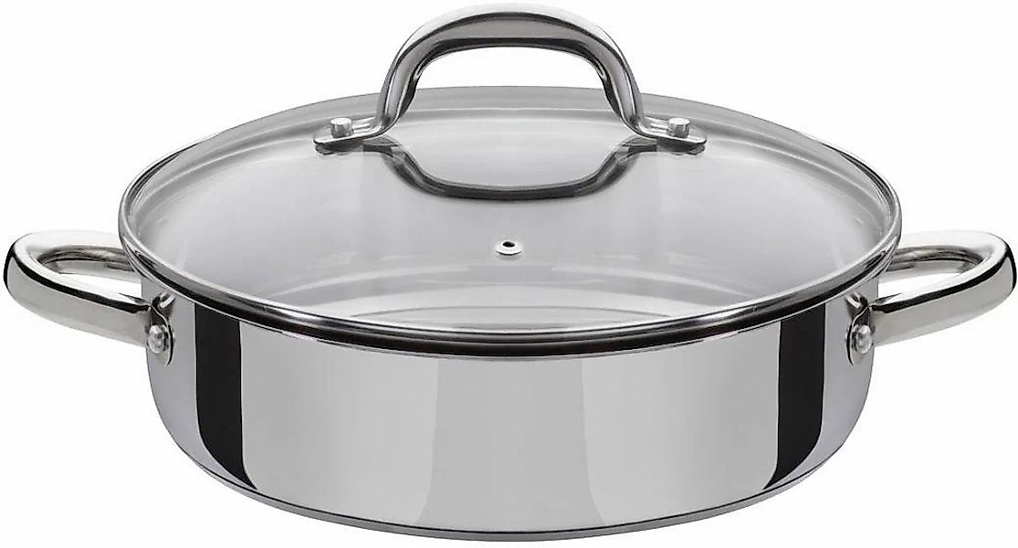 GSW Servierpfanne "Montreal" Edelstahl 1 Stk. tlg. Induktion, 24 cm günstig online kaufen