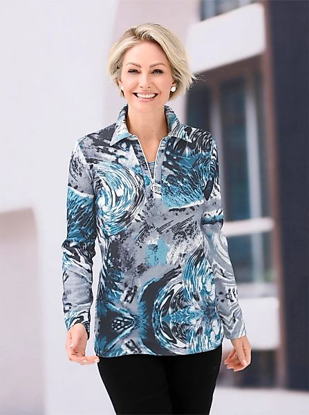 Classic Basics Poloshirt "Winter-Shirt" 1 Stk. tlg. günstig online kaufen