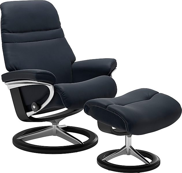 Stressless Fußhocker "Sunrise" mit Signature Base, Gestell Schwarz günstig online kaufen