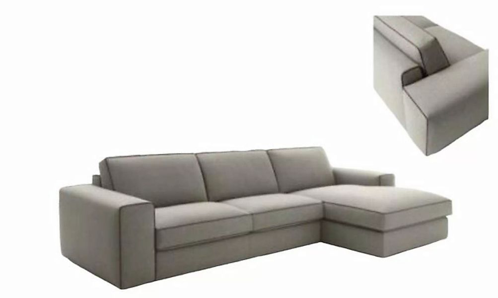JVmoebel Ecksofa, Stoff L-Form Couch Wohnlandschaft Ecksofa Modern Design S günstig online kaufen