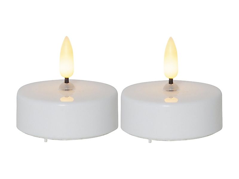 STAR TRADING LED-Kerze Flamme (Set, 2-tlg), XL LED Teelichte 3D Flamme 6/18 günstig online kaufen