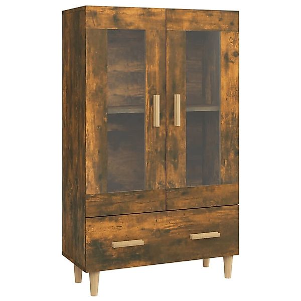 vidaXL Highboard Räuchereiche 70x31x115 cm Holzwerkstoff 817477 günstig online kaufen