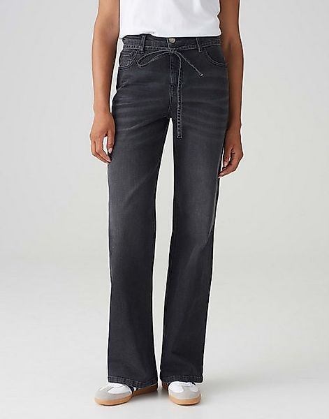 OPUS Weite Jeans Marli belt Denim günstig online kaufen