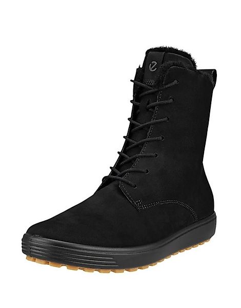 Ecco Soft 7 Tred (Nubukleder, wärmendem Futter) schwarz Damen Winterstiefel günstig online kaufen