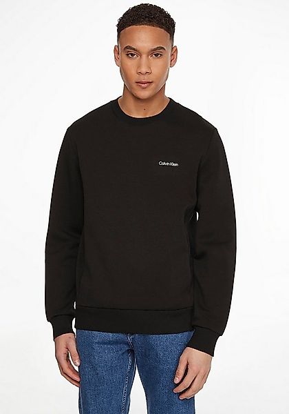 Calvin Klein Sweatshirt MICRO LOGO SWEATSHIRT mit Logo-Stickerei günstig online kaufen
