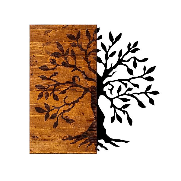 Wallity Wanddekoobjekt 50% WOOD (Thickness: 3 günstig online kaufen