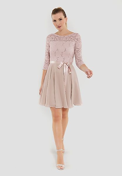 SWING Cocktailkleid Taillierte Passform mit ausgestelltem günstig online kaufen