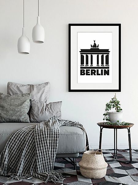 queence Bild "Berlin Brandenburger Tor", Städte-Stadt-Deutschland-Gebäude-S günstig online kaufen