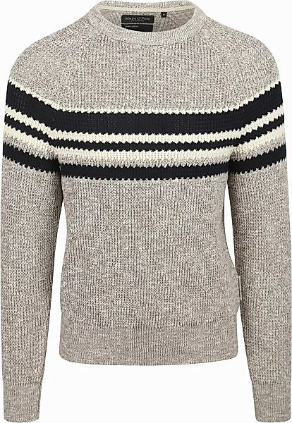 Marc O'Polo Pullover Grau Melange - Größe XXL günstig online kaufen