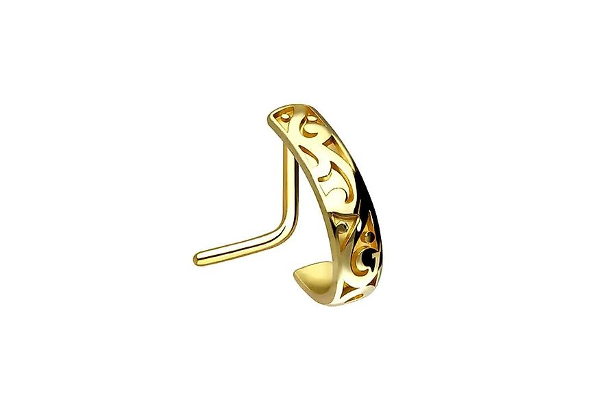 PIERCINGLINE Nasenpiercing Chirurgenstahl Nasenstecker ORIENTALISCHES DESIG günstig online kaufen