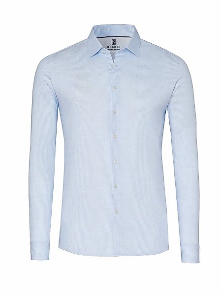 DESOTO Langarmhemd "Casual Kent 1/1" Jerseyhemd, Kentkragen, Slim Fit günstig online kaufen