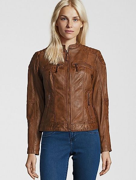 H.I.S Lederjacke SALINA (1-St) mit dekorativen Nähten günstig online kaufen