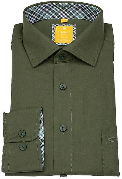 Redmond Langarmhemd leicht tailliert Kentkragen günstig online kaufen