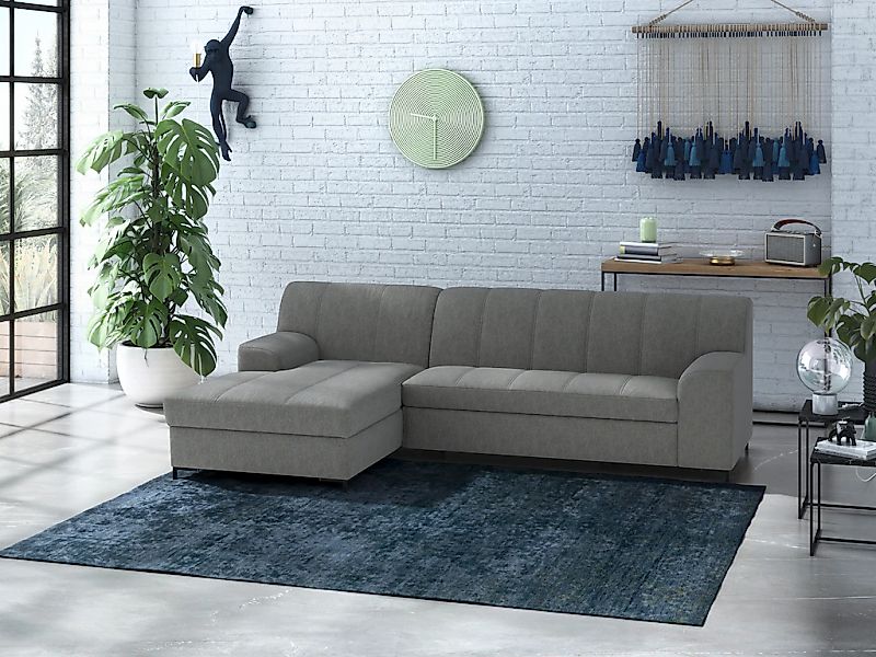 Home affaire Ecksofa "Balme L-Form" Inkl. Zierkissen, wahlweise mit Bettfun günstig online kaufen