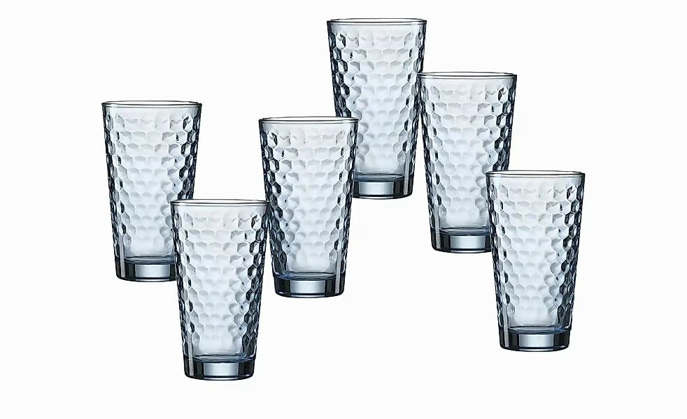 Ritzenhoff & Breker Longdrinkgläserset 6-teilig Favo ¦ blau ¦ Glas Gläser & günstig online kaufen