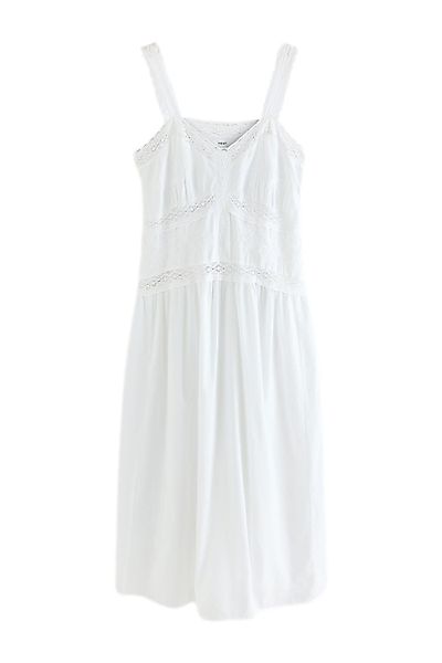 Next Midikleid Besticktes Midikleid mit Trägern günstig online kaufen