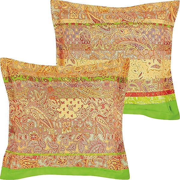 Bassetti Kissenbezug Kuschelkissenbezug "Montalcino V1", Ornamente günstig online kaufen