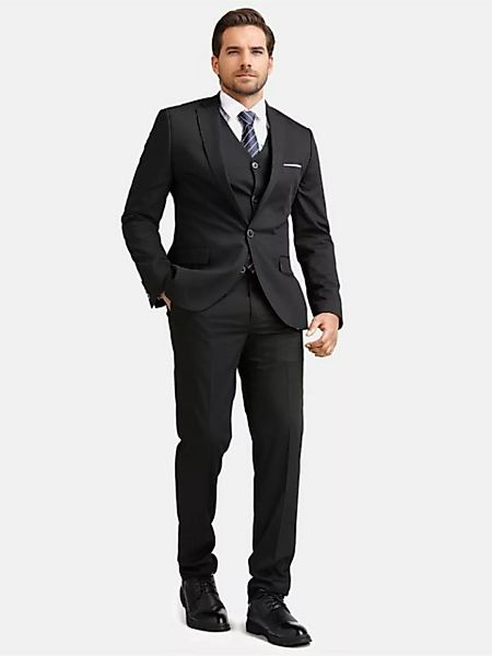 Allthemen Anzug (3 tlg, Anzug Set) Herren Slim Fit Anzüge Komplett 3 Teilig günstig online kaufen