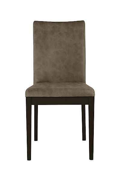 Home affaire 4-Fußstuhl "Dendres", (Set), 2 St., Microfaser, Sitz und Rueck günstig online kaufen