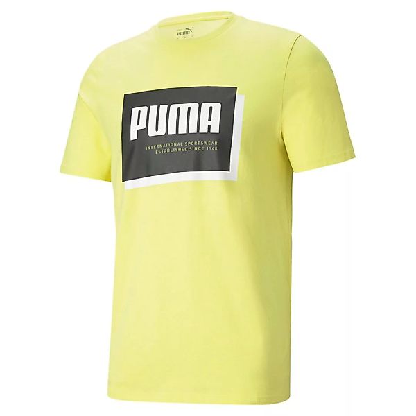 Puma Summer Court Graphic Kurzarm T-shirt L Celandine günstig online kaufen