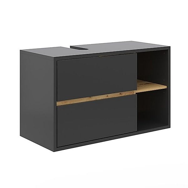 Vicco Waschbeckenunterschrank Viola Anthrazit 100 x 60 cm günstig online kaufen