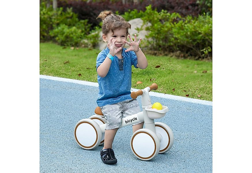 AIYAPLAY Laufrad ab 1 Jahr, mit TPU-Rädern, keine Schrauben 7 Zoll, Kleinki günstig online kaufen