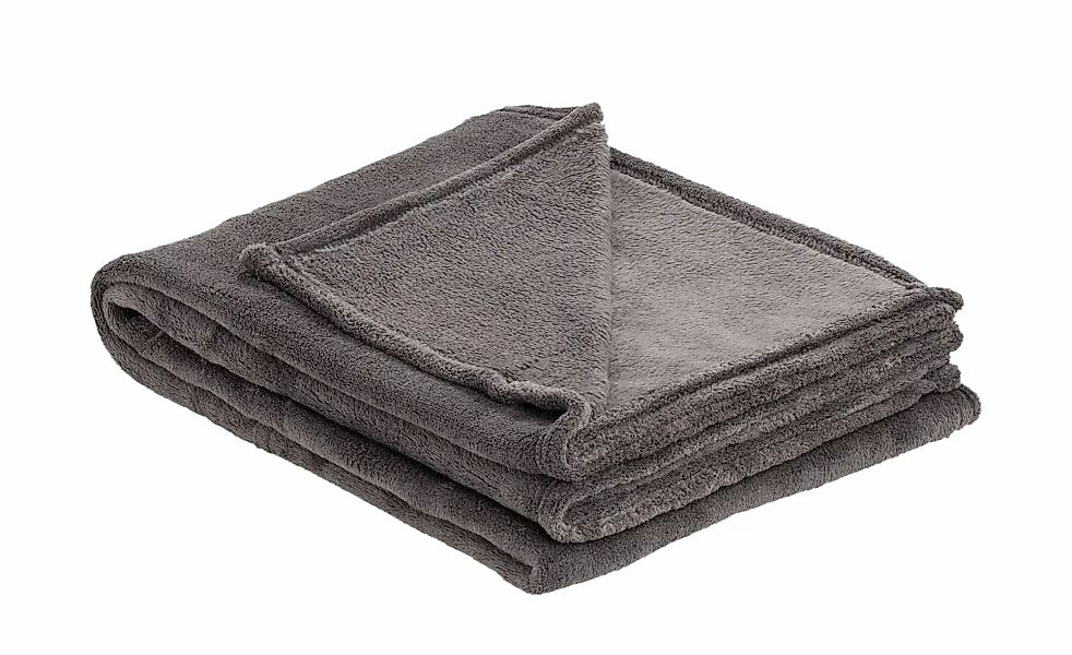 como Coralfleecedecke  Emely ¦ grau ¦ Synthetik ¦ Maße (cm): B: 150 Dekokis günstig online kaufen