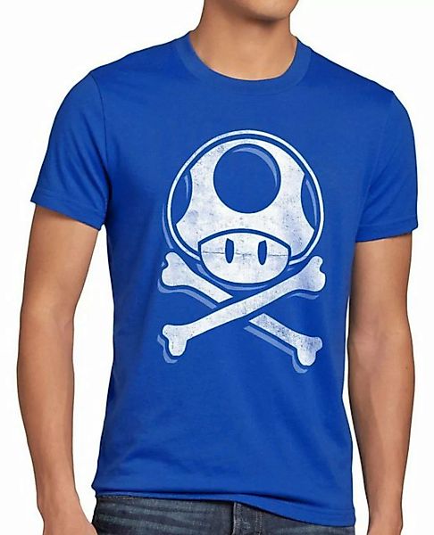 style3 Print-Shirt Herren T-Shirt Toadskull mario totenkopf videospiel kons günstig online kaufen