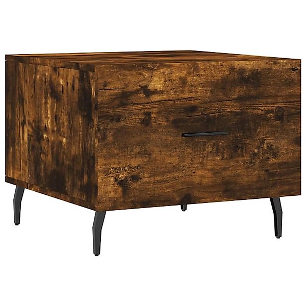 vidaXL Couchtisch Räuchereiche 50x50x40 cm Holzwerkstoff 829438 günstig online kaufen
