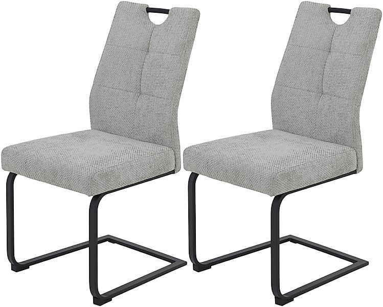 HELA Freischwinger »EVA Esszimmerstuhl«, (Set), 2 St., XL-Breite, Komfortsi günstig online kaufen