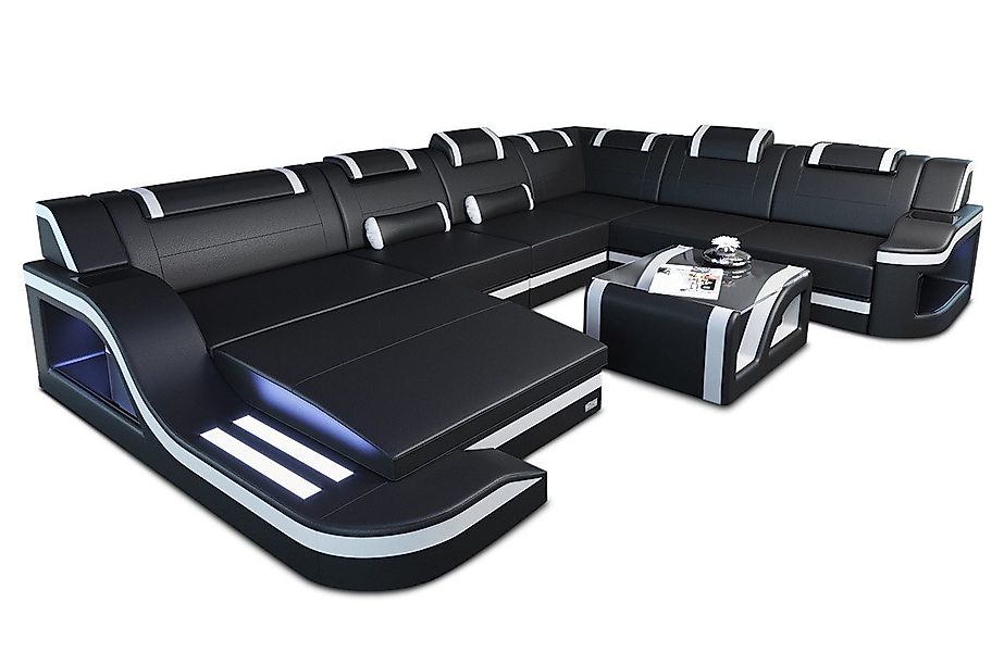 Sofa Dreams Wohnlandschaft Ledercouch Sofa Leder günstig online kaufen