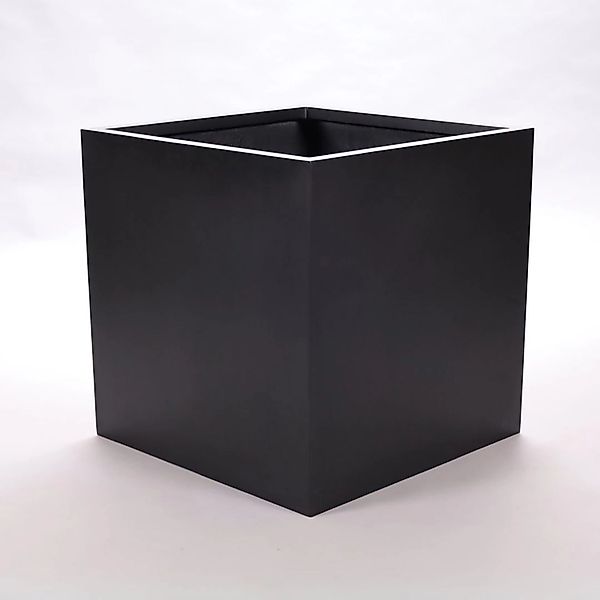 Elegant Einrichten Pflanzkübel Fiberglas Quadratisch 80x80x80cm Elegant-Sch günstig online kaufen