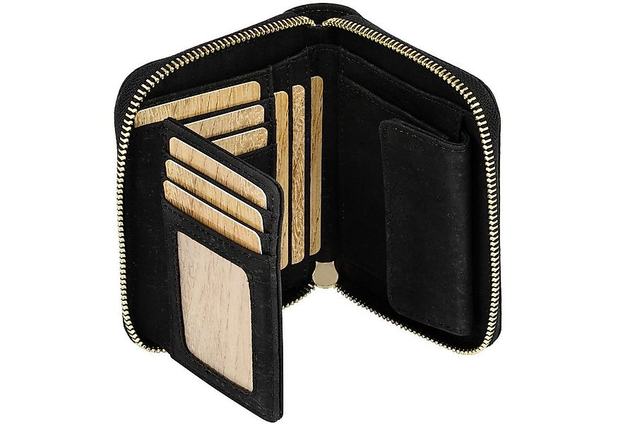 Simaru Geldbörse Naomi aus Kork, veganer Geldbeutel, wasserfest und robust, günstig online kaufen