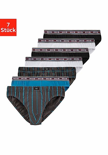 H.I.S Slip Packung, 7 Stk. aus Baumwoll-Stretch günstig online kaufen