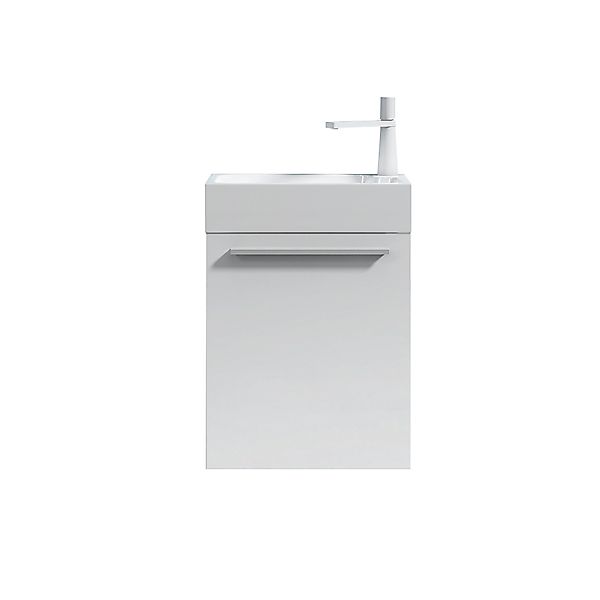 doporro Badezimmer-Set Badmöbel-Set Gäste WC Waschbecken günstig online kaufen
