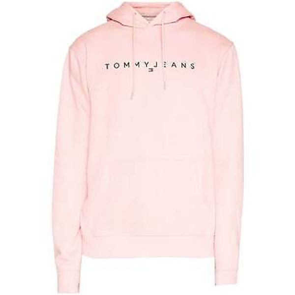 Tommy Jeans  Sweatshirt Linear Logo Hoodie Pink günstig online kaufen