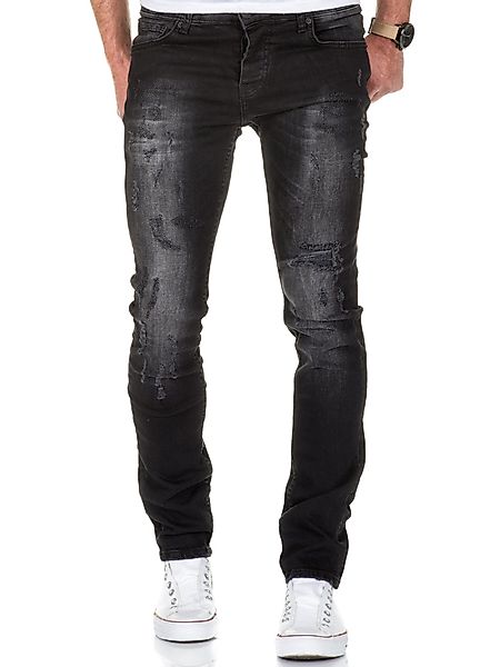 Amaci&Sons Slim-fit-Jeans FRESNO Slim Fit Destroyed günstig online kaufen
