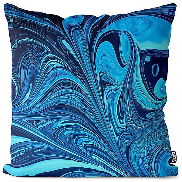 VOID Kissenbezug, (1 Stück), Kunst Blau günstig online kaufen