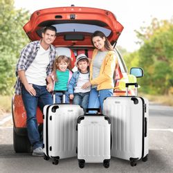 TAN.TOMI Hartschalen-Trolley Hartschalen-Koffer Trolley Rollkoffer Reisekof günstig online kaufen