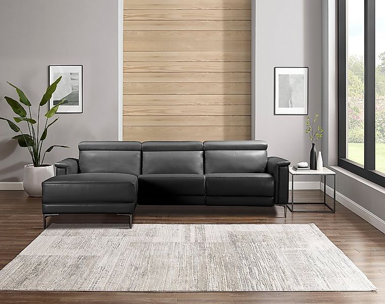 Home affaire Ecksofa "Lund, L-Form, 261cm, man. o. elektr. Relaxfunktion (m günstig online kaufen