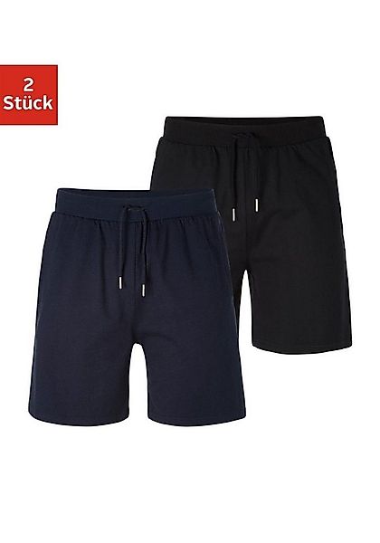AUTHENTIC LE JOGGER Schlafshorts kurze Relaxshorts, mit Kordel (2-tlg) aus günstig online kaufen